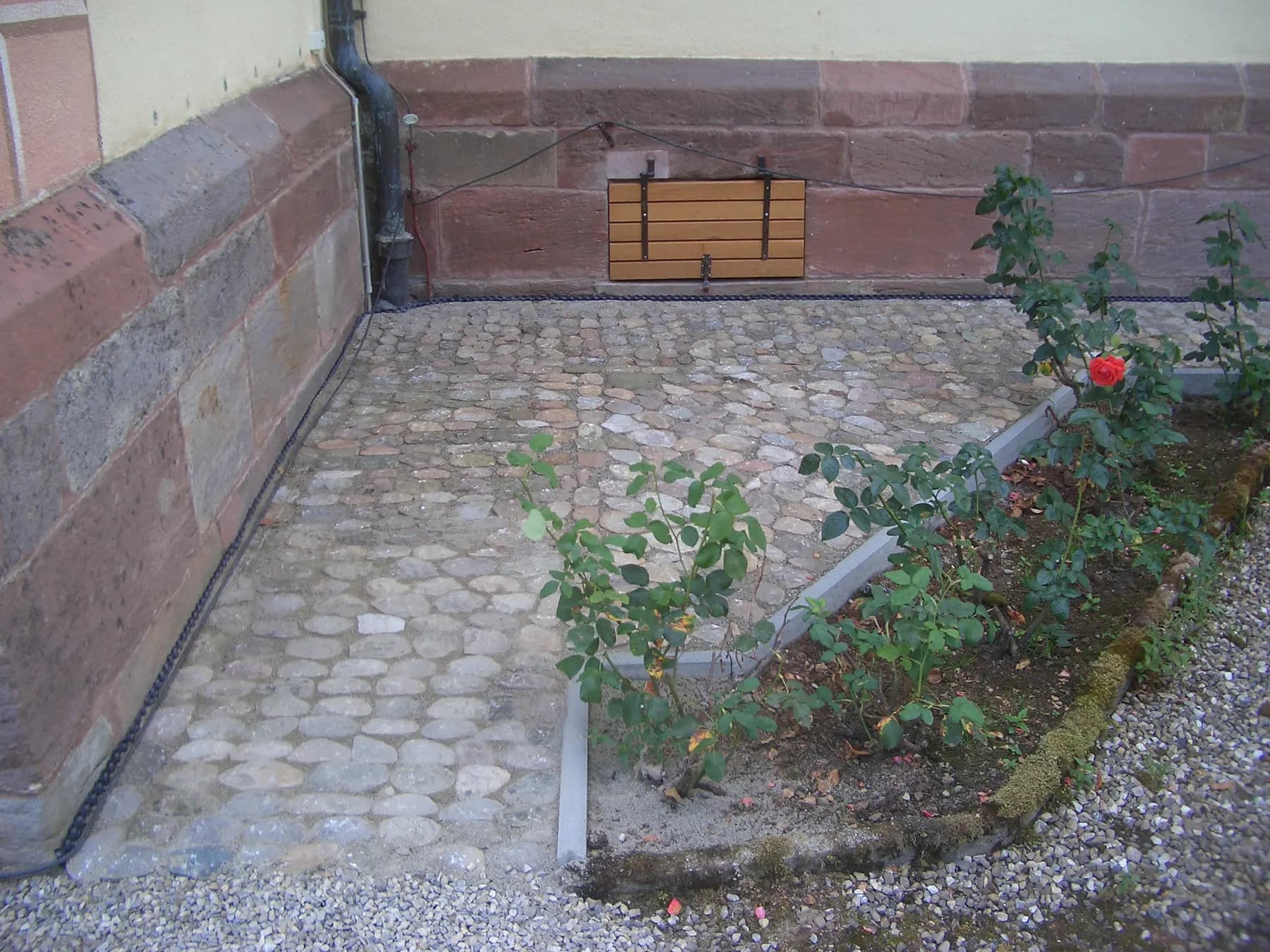 Arbeitsbeispiel Pflasterarbeiten